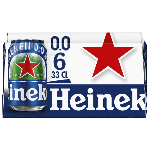 Heineken Premium Pilsener 0.0 Bier 6-pack 330ml