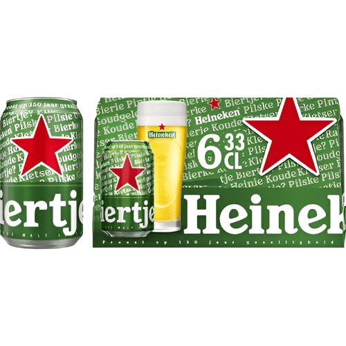 Heineken Premium Pilsener Bier 6-pack 330ml