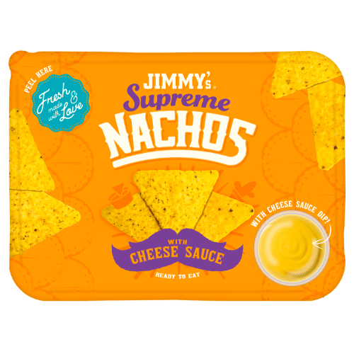 Jimmys Nachos Salted with Cheese Dip 200 gram