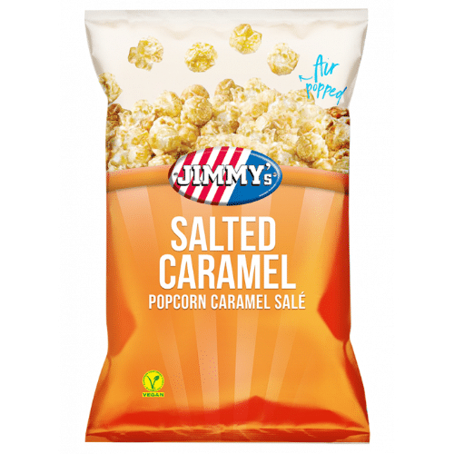 Jimmys Popcorn Salted Caramel 150 gram