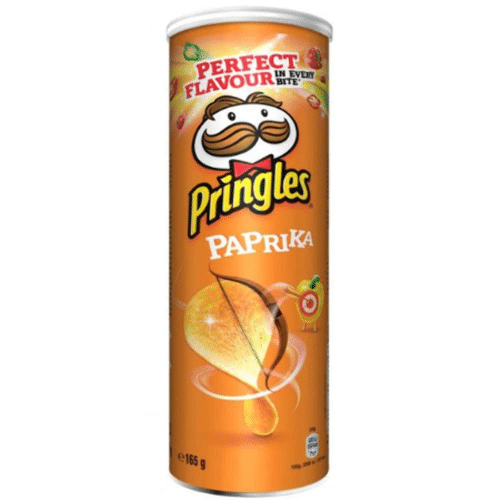 Pringles paprika 165 gram