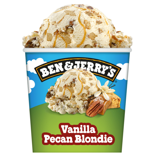 Ben & Jerry's Vanilla Pecan Blondie 465ml