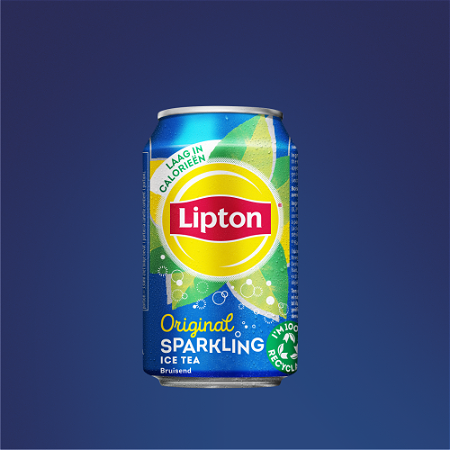 Lipton Ice Tea Sparkling Blik 330ml