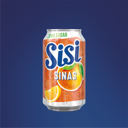 Sisi Orange Blik 330ml