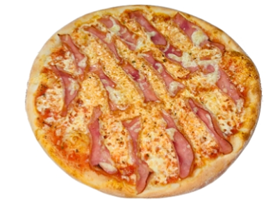 Pizza prosciutto klein