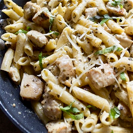 Penne Chicken Pesto