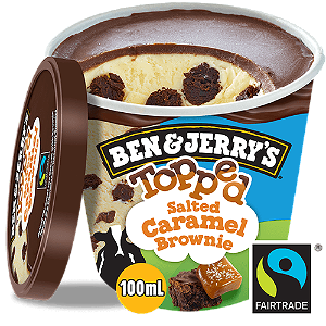 Ben & Jerry's Topped Salted Caramel Brownie 100ml