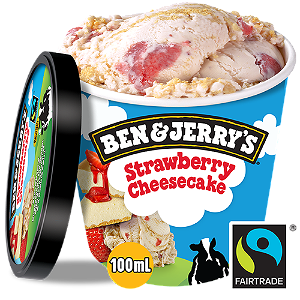 Ben & Jerry's Strawberry Cheesecake 100ml