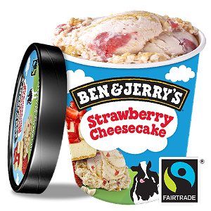 Ben & Jerry's Strawberry Cheesecake 500ml