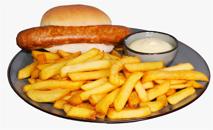 Duitse braadworst menu