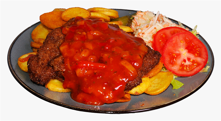 Zigeuner schnitzel Schotel
