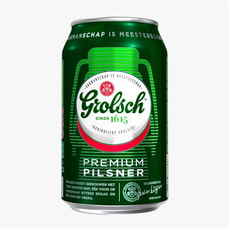 Blikje Grolsch