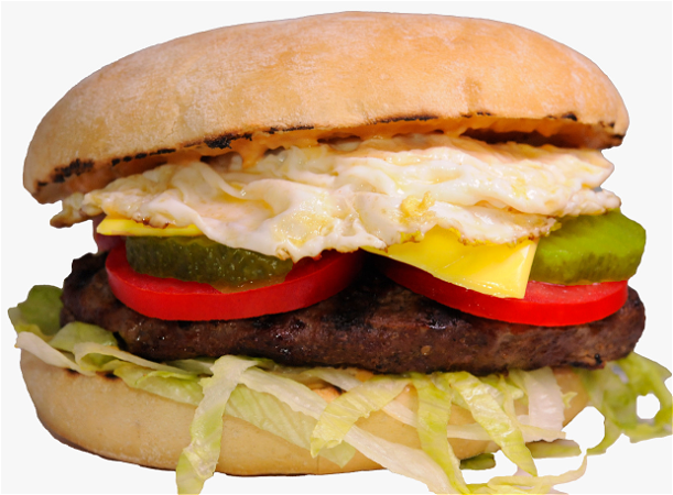 Egg burger 