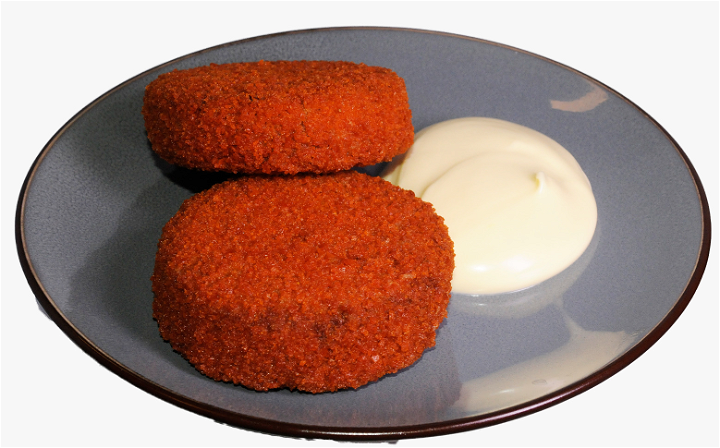 Vegetarische bamischijf