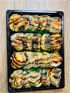 Fried sushi box