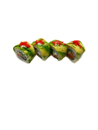 Softshel avocado roll