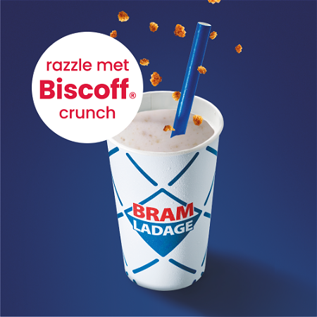 Milkshake klein razzle Lotus Biscoff