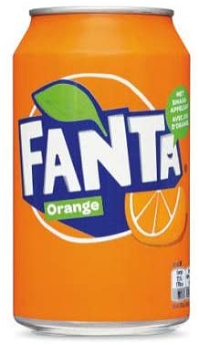 Blikje Fanta orange