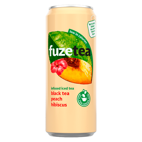 Fuze Tea Black Tea Peach Hibiscus 250ml