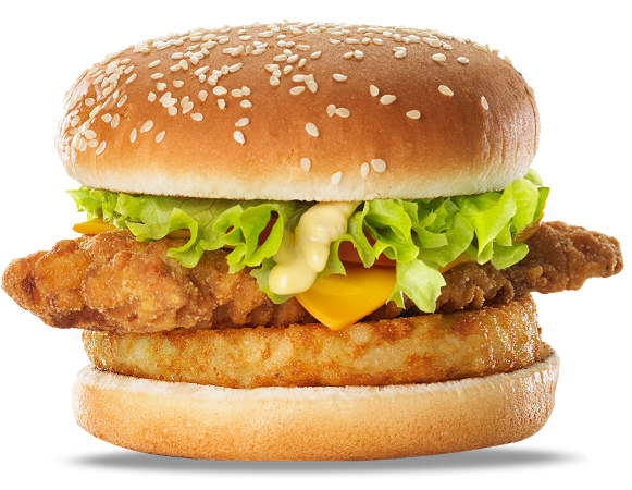 Chicken Rosti Burger