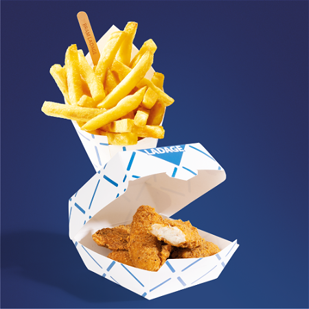 Kip Tender strips menu