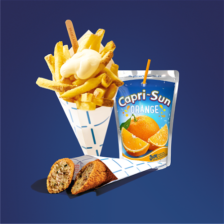 Kindermenu met drankje