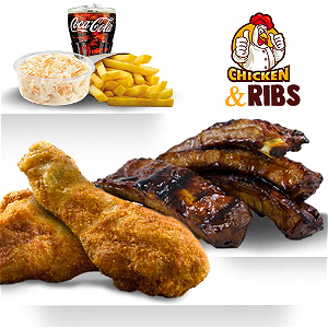Ribs&Chicken For Two