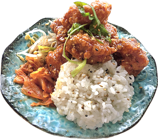 Sweet kimchi Chicken Bowl