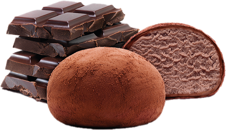 Choco hazelnut Mochi ice cream (Nieuw)