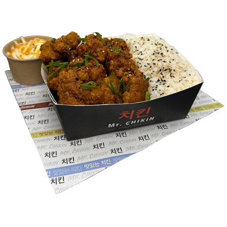 Padak Chicken met Rijst en Koolsla (GROOT)