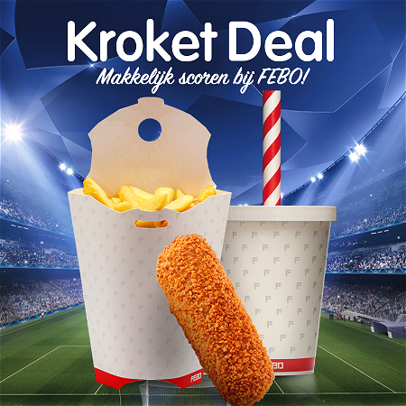 Champions league Kroket menu 