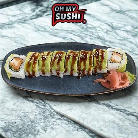 AVOCADO SPICY CHICKEN ROLL (8 PCS)