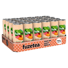 Fuze Tea Peach Hibiscus 330ml