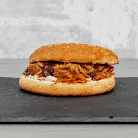 Broodje pulled pork van de chef