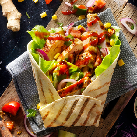 BBQ Burrito kip