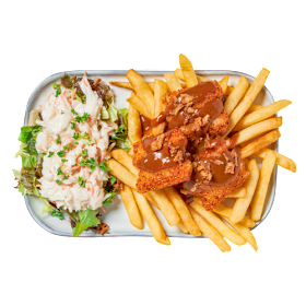 Genietfriet soufflé saté