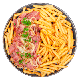 Loaded fries warm vlees speciaal