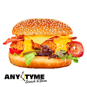 Kip cheese-bacon burger