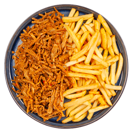 Loaded fries shoarma