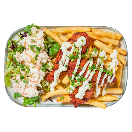 Genietfriet garlic chicken