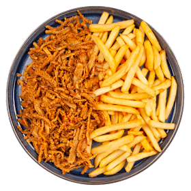 Loaded fries shoarma