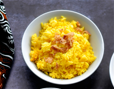Nasi Kuning / Gele rijst