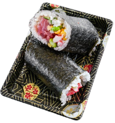 Poké wrap tonijn