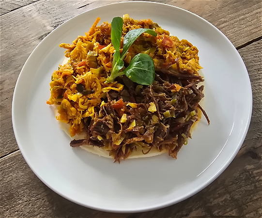 Stel je eigen Arepa samen