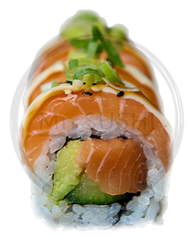 Soft Shell Salmon Roll