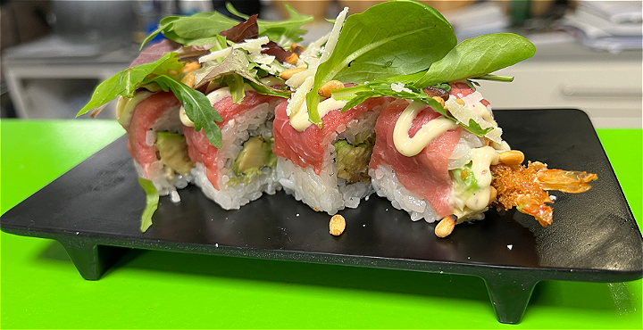 Carpaccio Dragon roll