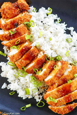 Chicken Katsu rijst 