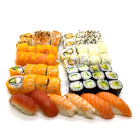 Sushi box deluxe 58 pieces