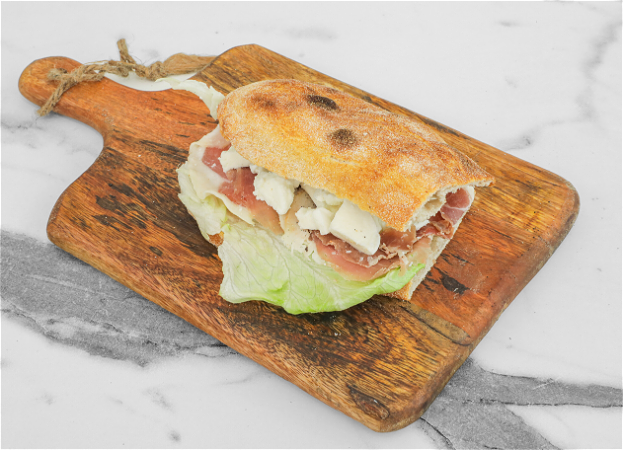 Rolled Pancetta Panino
