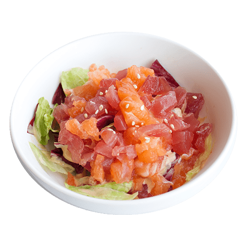 Sashimi salad